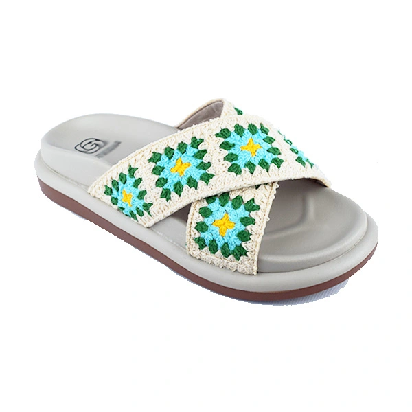 Sandale pour femme 500 vert ................ miniature